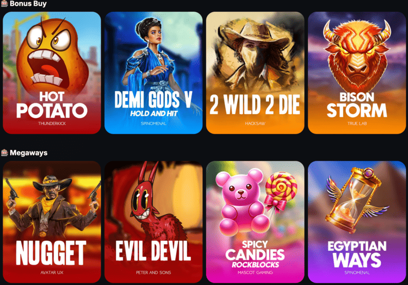 Populaire slots bij CoinCasino: Bonus Buy en Megaways